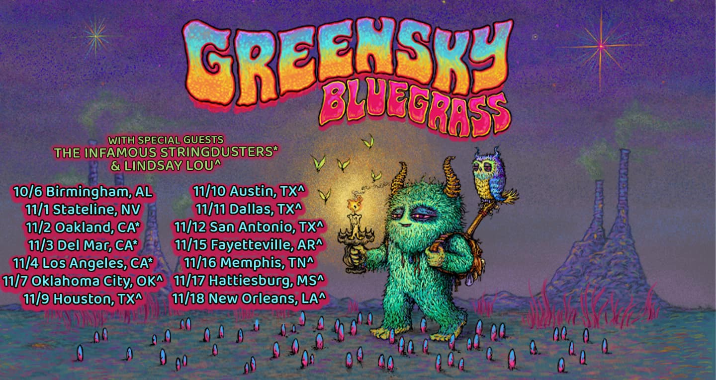 Greensky Bluegrass Share Fall Tour Dates With Special Guests Lindsay Lou and The Infamous Stringdusters - Vimarsana News