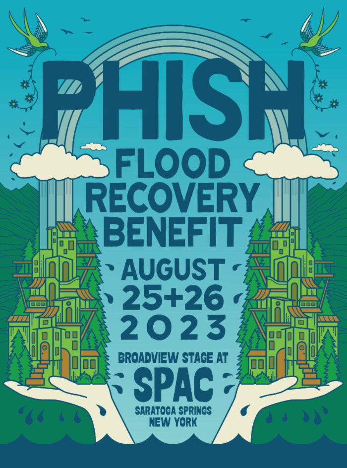 Phish to Host SPAC Benefit Concerts for Flood Recovery Efforts in