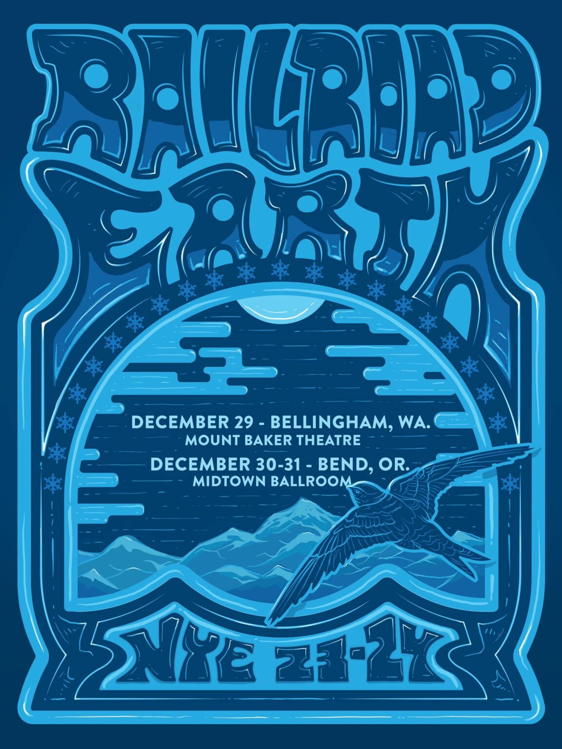 Railroad Earth Map Out New Year's Eve Shows in The Pacific Northwest