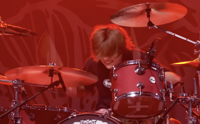 Watch: Taylor Hawkin’s Son Shane Performs Zeppelin, Sabbath and More with Chevy Metal