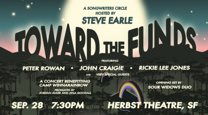 Steve Earle to Host Camp Winnarainbow Benefit Concert