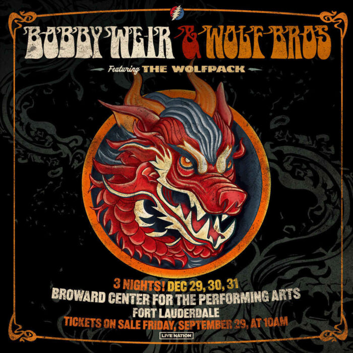 Bobby Weir & Wolf Bros Announces Three-Night New Year's Eve Stand in Fort  Lauderdale