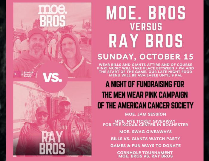 Members of moe. to Participate in American Cancer Society Benefit Tonight