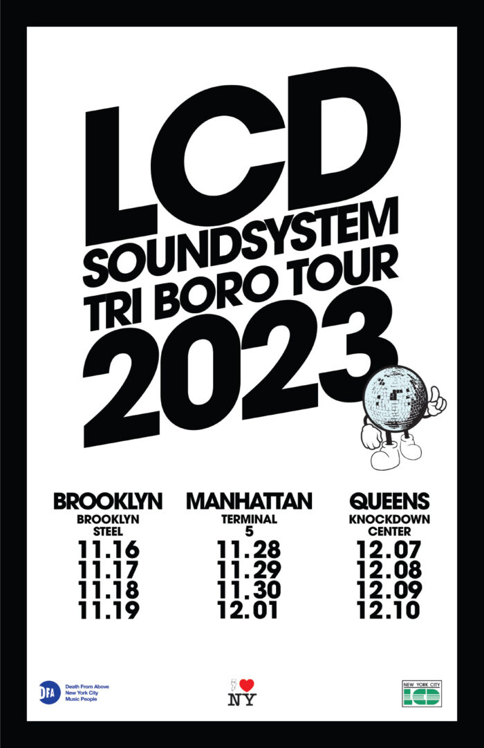 LCD Soundsystem Open Annual New York Run