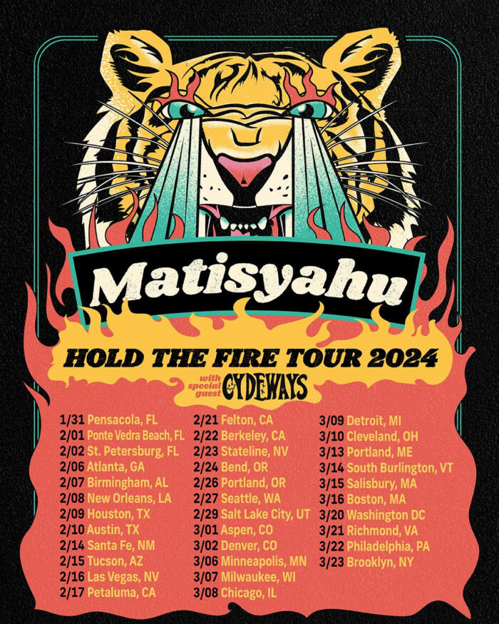 Matisyahu Unveils Hold The Fire Tour Following Appearance at the