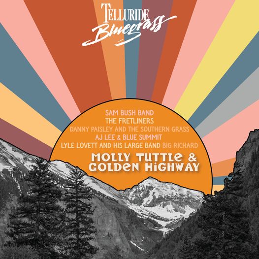 Sam Bush Band, The Fretliners, Lyle Lovett and His Large Band, Molly Tuttle and More Confirmed for Telluride Bluegrass