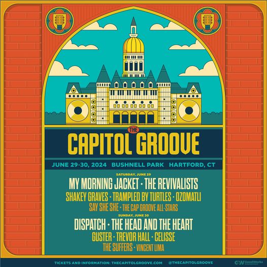 My Morning Jacket, Ozomatli, Celisse, The Suffers and Vincent Lima Added to The Capitol Groove Music Festival