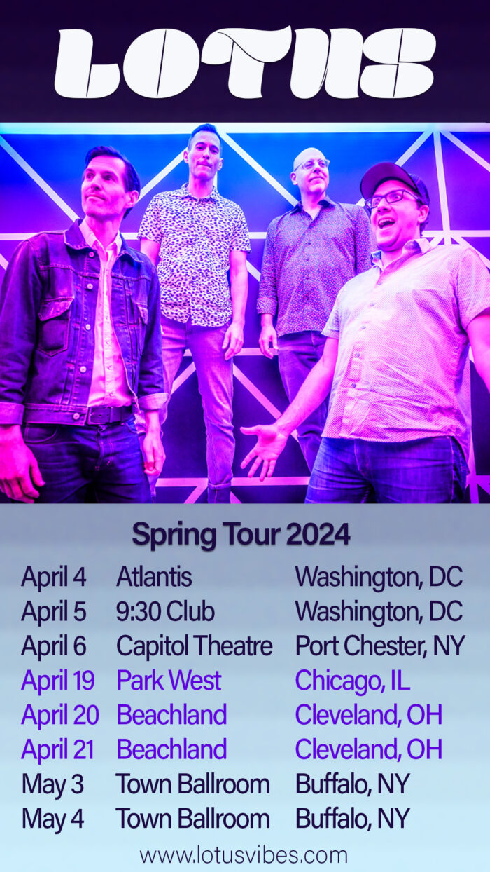 Lotus Confirm Spring 2024 Tour Dates