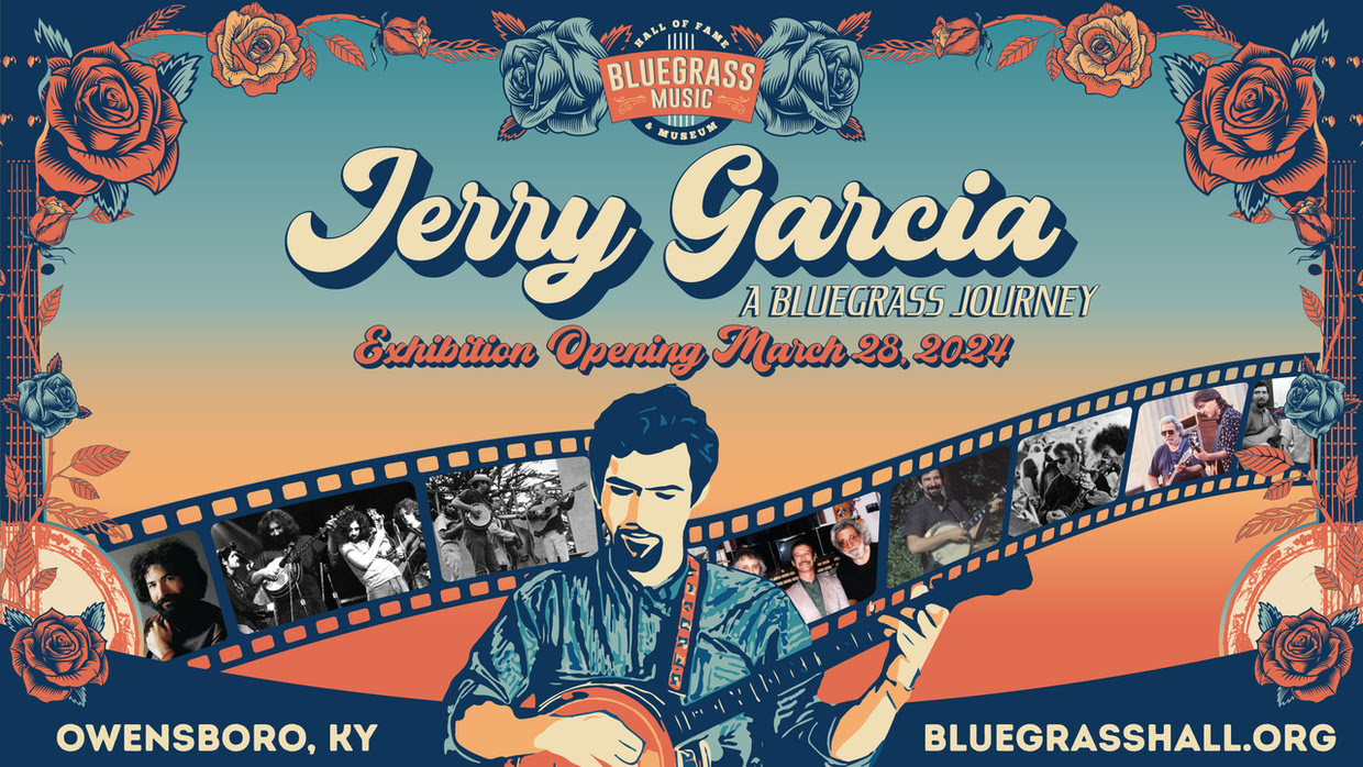 Bluegrass Music Hall of Fame & Museum to Launch Jerry Garcia Exhibition, Detail Opening Weekend Celebration - Vimarsana News