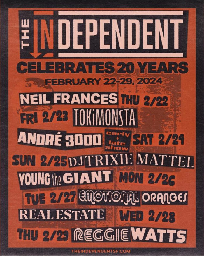 San Francisco’s The Independent Plots 20th Anniversary Celebration Series