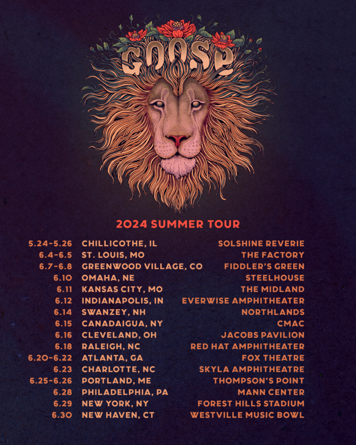 Goose Reveal Summer US Tour Dates