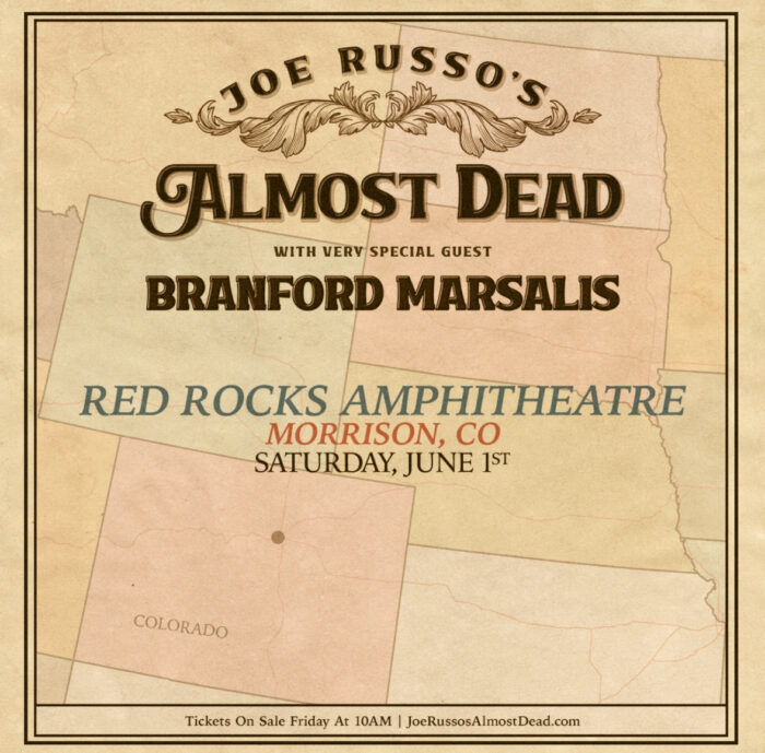 Branford Marsalis to Join Joe Russo’s Almost Dead at Red Rocks Amphitheatre