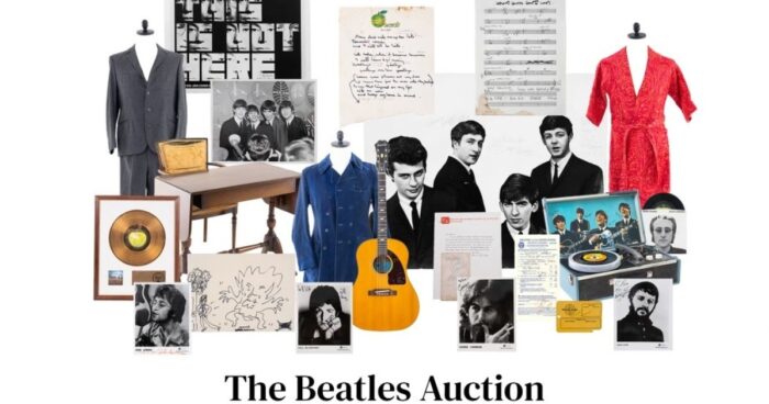 ANALOGr Launch Beatles Auction Featuring Rare and Never-Before-Seen Memorabilia