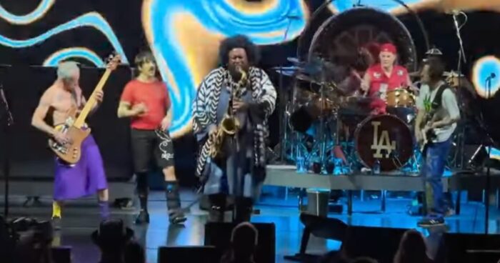 Watch: Kamasi Washington Joins Red Hot Chili Peppers on “Aquatic Mouth Dance”