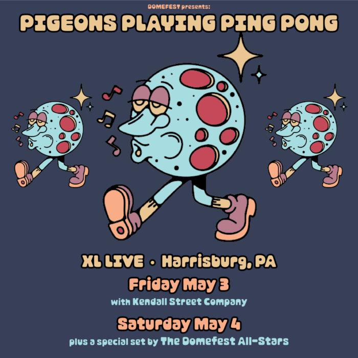 Pigeons Playing Ping Pong to Participate in Two-Night Stand at XL Live with Special Guests