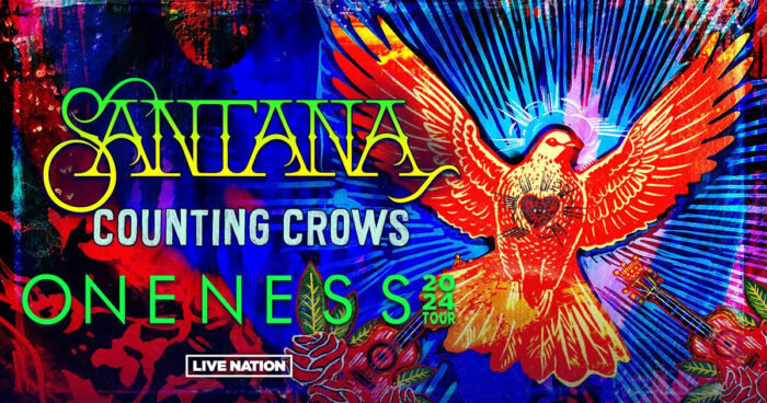 Carlos Santana and Counting Crows to Come Together on The Oneness Tour