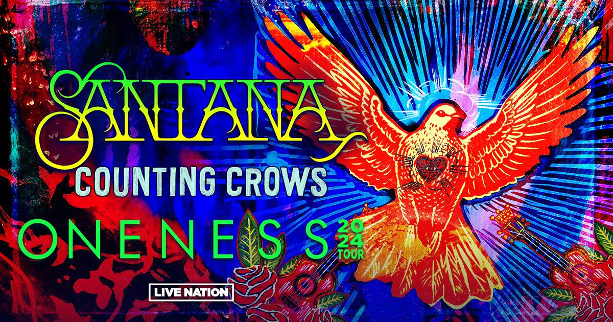 Carlos Santana and Counting Crows to Come Together on The Oneness Tour - Vimarsana News