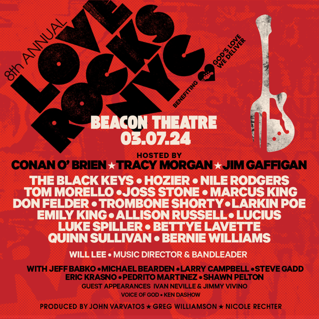 Love Rocks NYC Details 8th Annual Benefit Concert at The Beacon Theatre