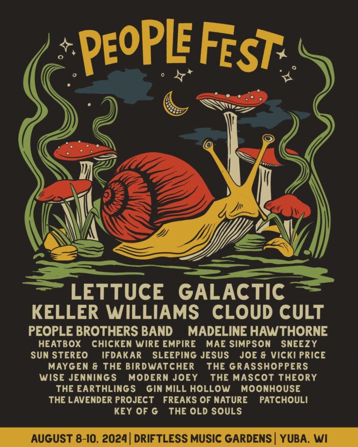 People Fest Unveils 2024 Artist Lineup: Lettuce, Galactic, Keller Williams and More