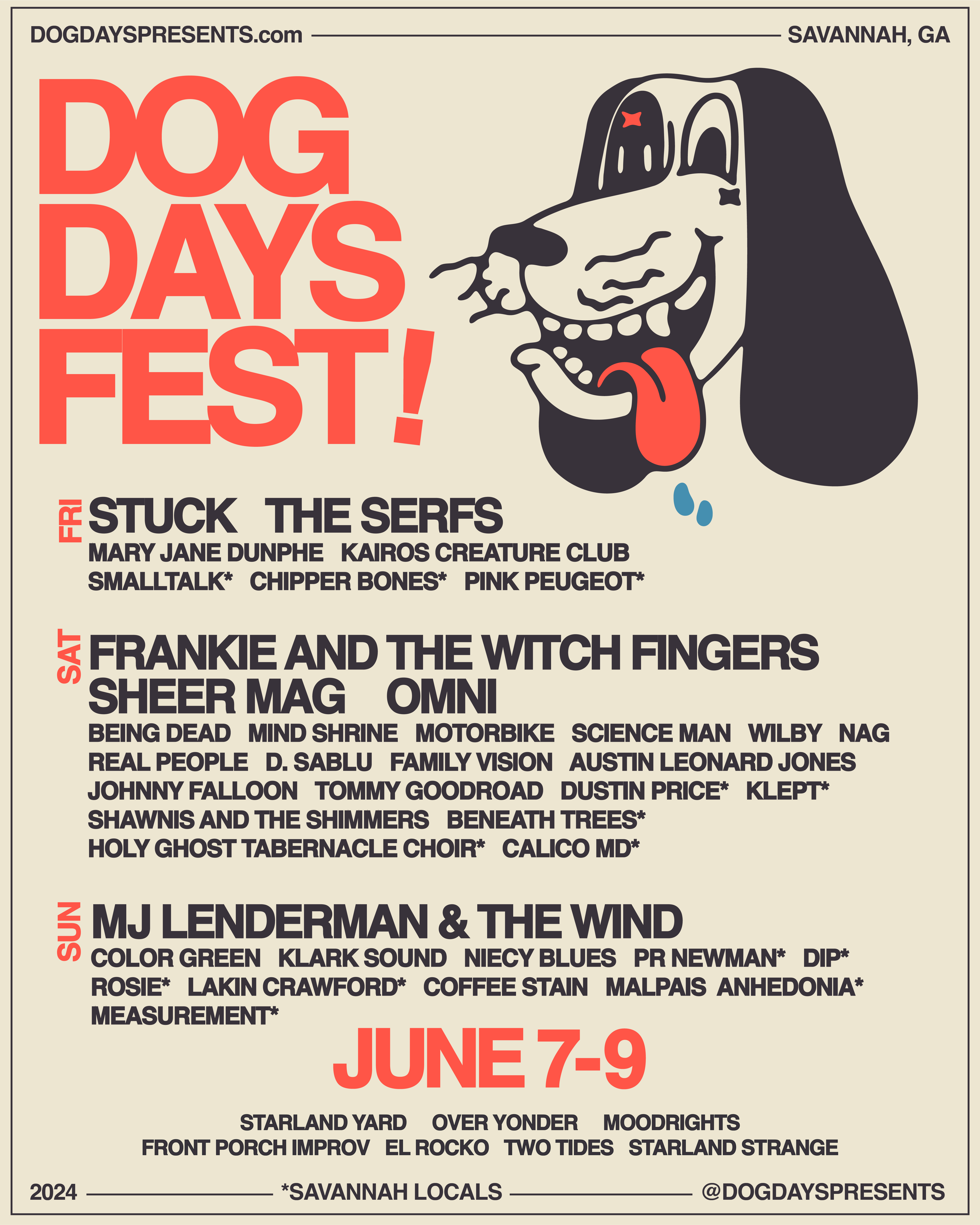 Dog Days Fest Drops 2024 Artist Lineup: MJ Lenderman, Sheer Mag, Frankie and the Witch Fingers and More - Vimarsana News