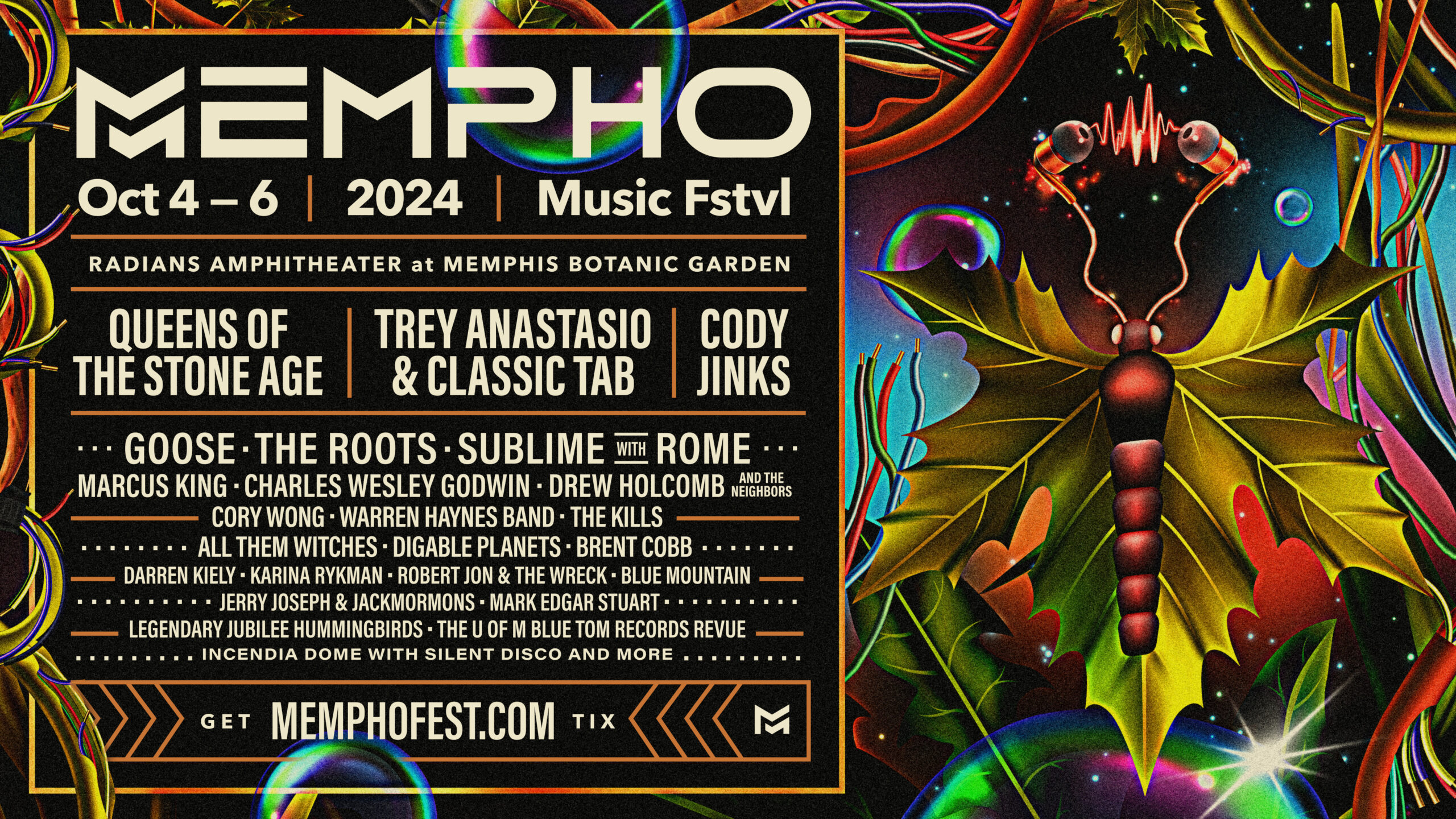Mempho Music Festival Unveils 2024 Lineup: Trey Anastasio u0026 Classic TAB