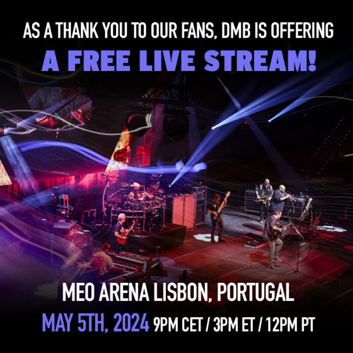 Dave Matthews Band Announce Free Livestream For European Tour Closer