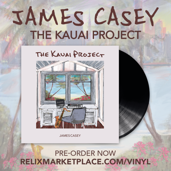 James Casey’s Solo Debut EP ‘The Kauai Project’ Receives Official Release Date, Limited Edition Vinyl on Relix Marketplace