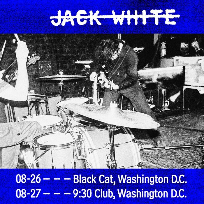 Jack White Announces Imminent Shows at Washington, D.C.’s Black Cat and 9:30 Club