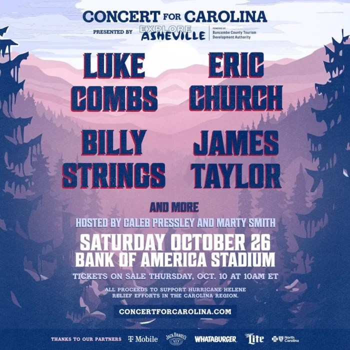 James Taylor, Billy Strings, The Avett Brothers and More Participate in Concert for Carolina