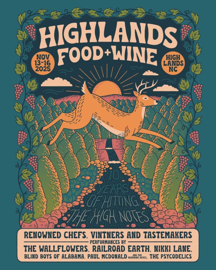 Highlands Food & Wine Festival Unveils 2025 Artist Lineup: The Wallflowers, Railroad Earth, Blind Boys of Alabama and More