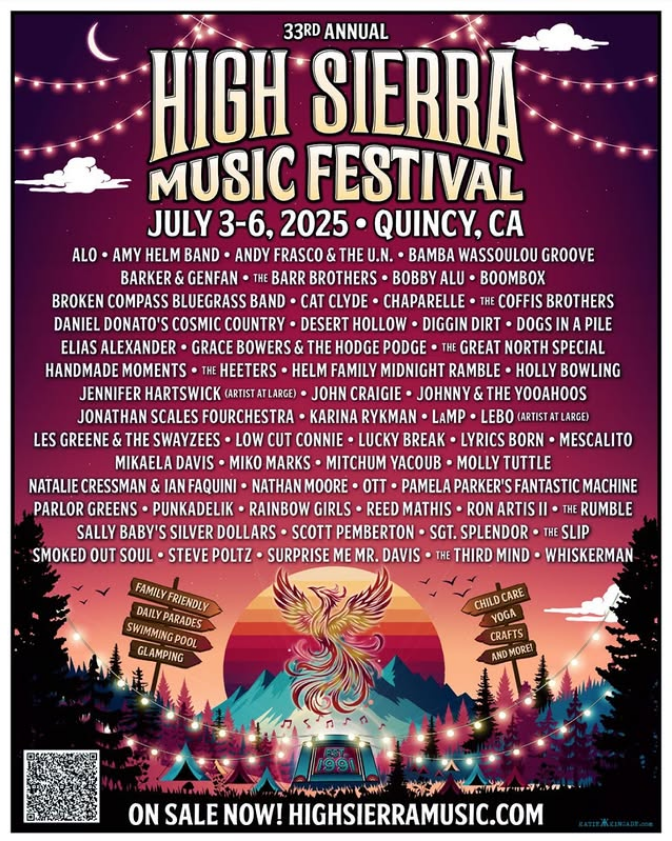 High Sierra Music Festival Confirms That the Event Will Take Place in 2025
