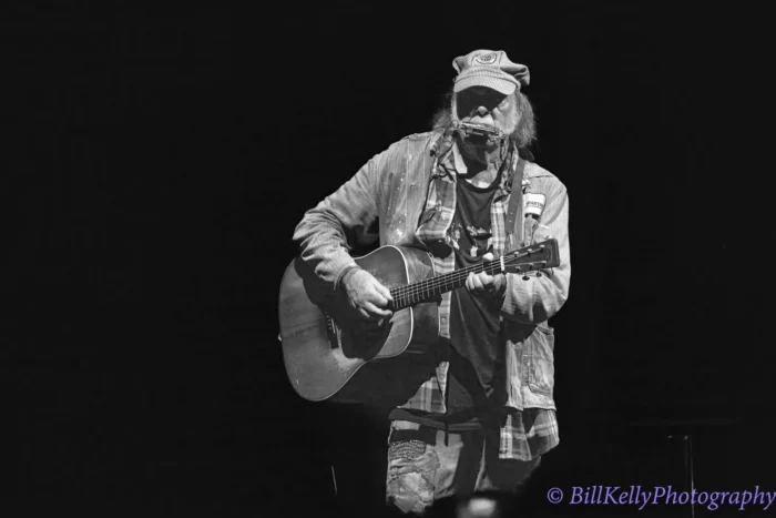 Neil Young and The Chrome Hearts Roll Another Number for The Road in Bethel