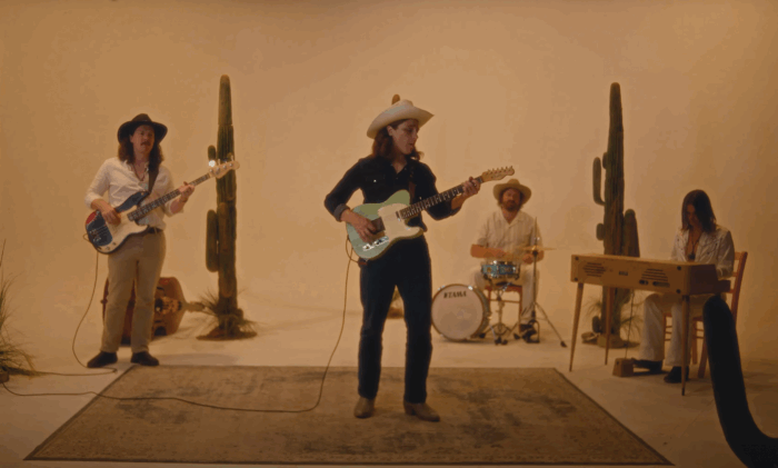 Daniel Donato’s Cosmic Country Debut “Cowpoke” Cover in “Desert Fest” Themed Show