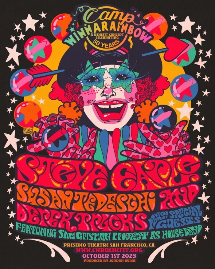 Watch: Wavy Gravy’s 50th Anniversary Camp Winnarainbow Benefit Concert Presents Steve Earle, Susan Tedeschi, Derek Trucks and Sam Grisman Project with Special Guests Peter Rowan and David Nelson