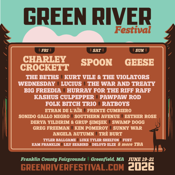 Green River Festival Unveils 40th Annual Lineup: Geese, Spoon, Charlie Crockett, Kurt Vile, Lucius, Wednesday and More