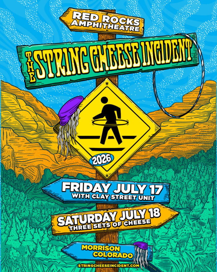 The String Cheese Incident Announce Two-Night Red Rocks Return: Friday with Clay Street Unit and Three-Set Saturday Performance