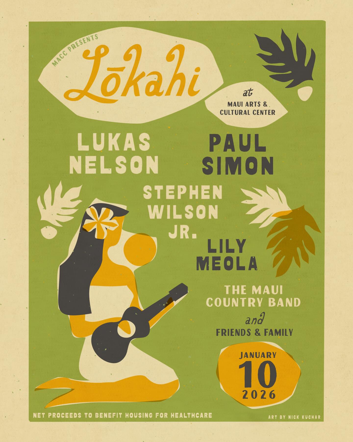 Lukas Nelson to Headline Lōkahi: A Celebration of Maui Charity Concert with Paul Simon, Stephen Wilson Jr. and More