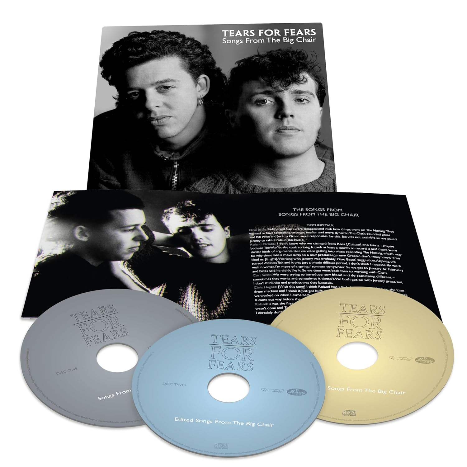 Tears for Fears: Songs From The Big Chair 3-CD 40th Anniversary