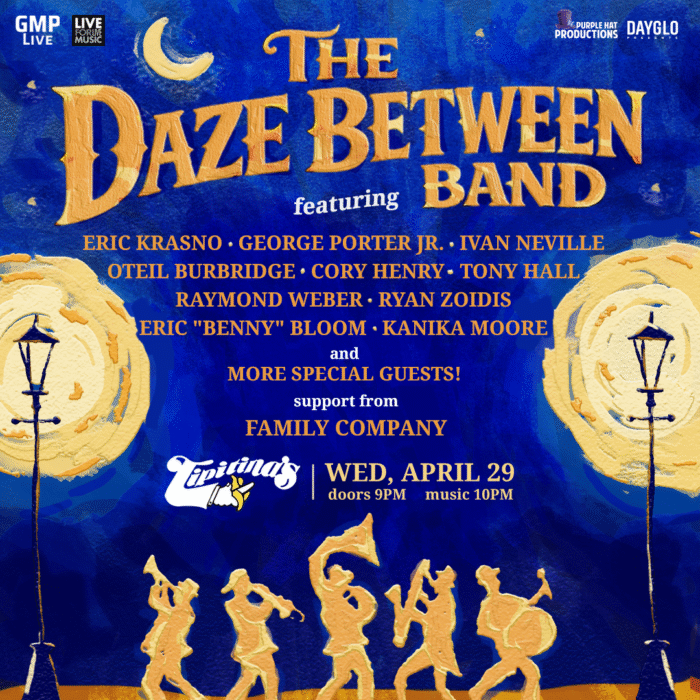 The Daze Between Band to Return to Tipitina’s During Jazz Fest