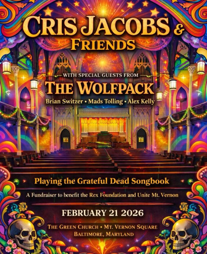 The Rex Foundation Announces Benefit Concert with Cris Jacobs and Members of the Wolf Pack