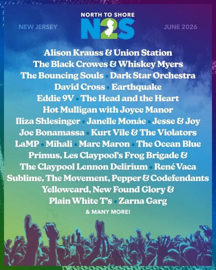 North to Shore Festival Unveils 2026 Lineup: Primus, Alison Krauss & Union Station, The Black Crowes, Kurt Vile and More