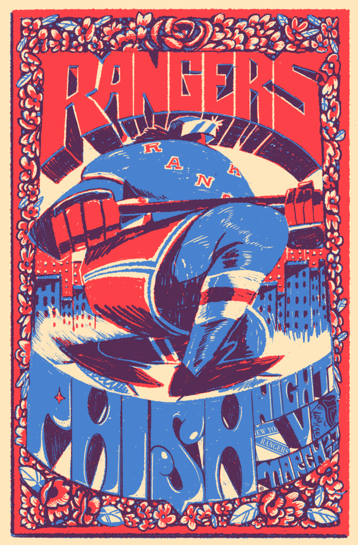 New York Rangers Announce Inaugural Phish Night, Featuring Exclusive Poster Offer