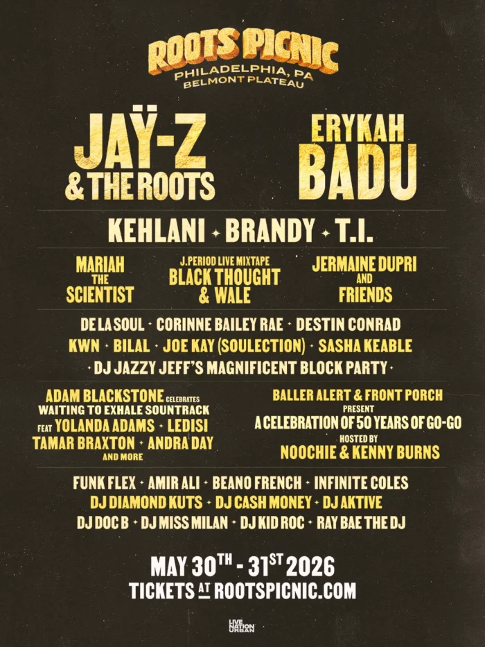 Jay-Z Headlines Roots Concert Memorial Day Weekend in Philidelphia