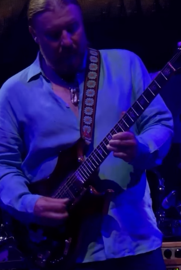 Watch: Derek Trucks Puts Jerry Garcia’s Tiger Guitar and Frank Zappa’s Baby Snakes Gibson SG to Use at The Beacon