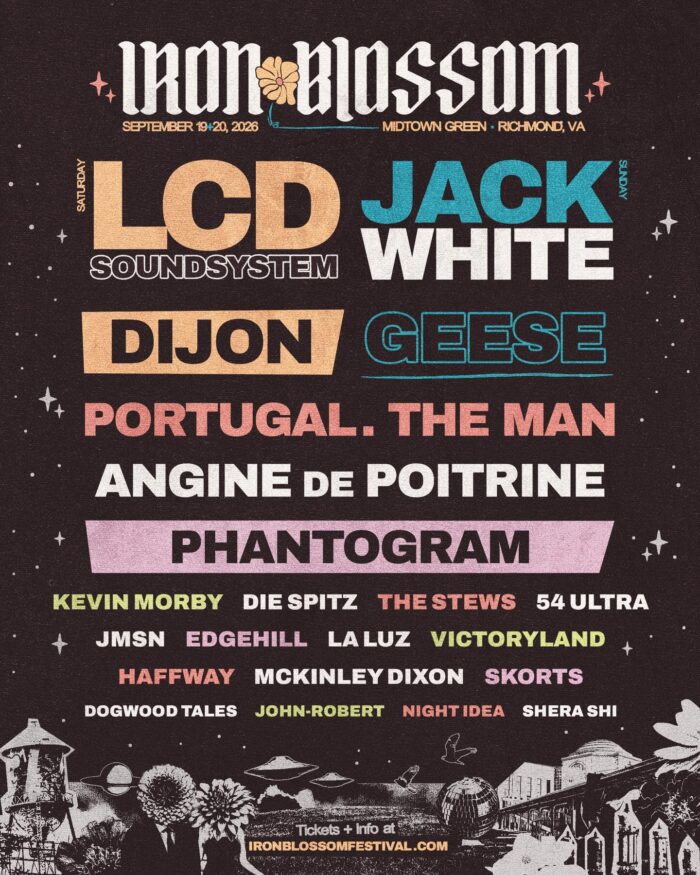 Iron Blossom Festival Reveals 2026 Lineup: LCD Soundsystem, Jack White, Geese, Angine de Poitrine and More