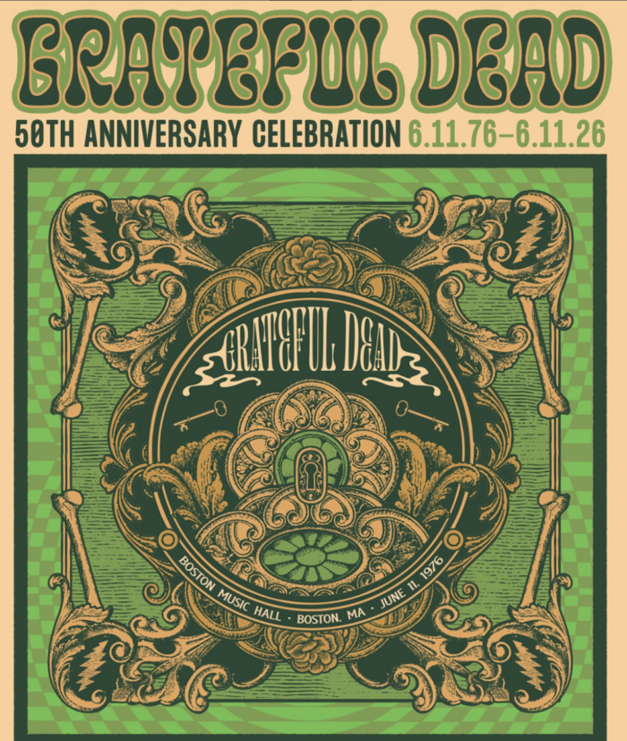 Folk Americana Roots Hall of Fame and Rhino Records to Put on Grateful Dead Tribute Night Honoring 6/11/76 at Boston Music Hall