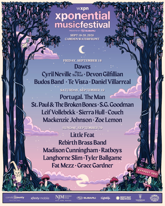 WXPN Reveals 2026 XPoNential Music Festival Lineup: Little Feat, Portugal. The Man, Dawes Sierra Hull and More