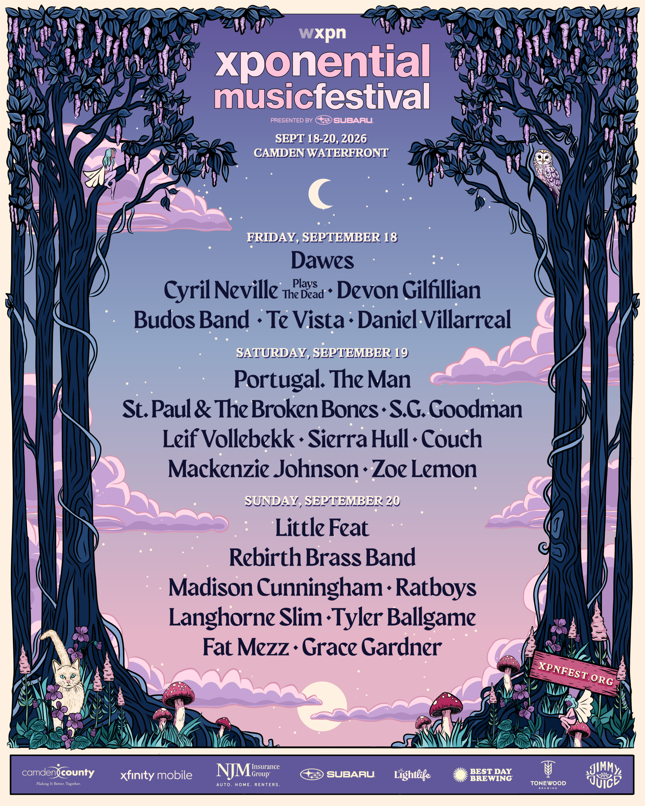 WXPN Reveals 2026 XPoNential Music Festival Lineup: Little Feat