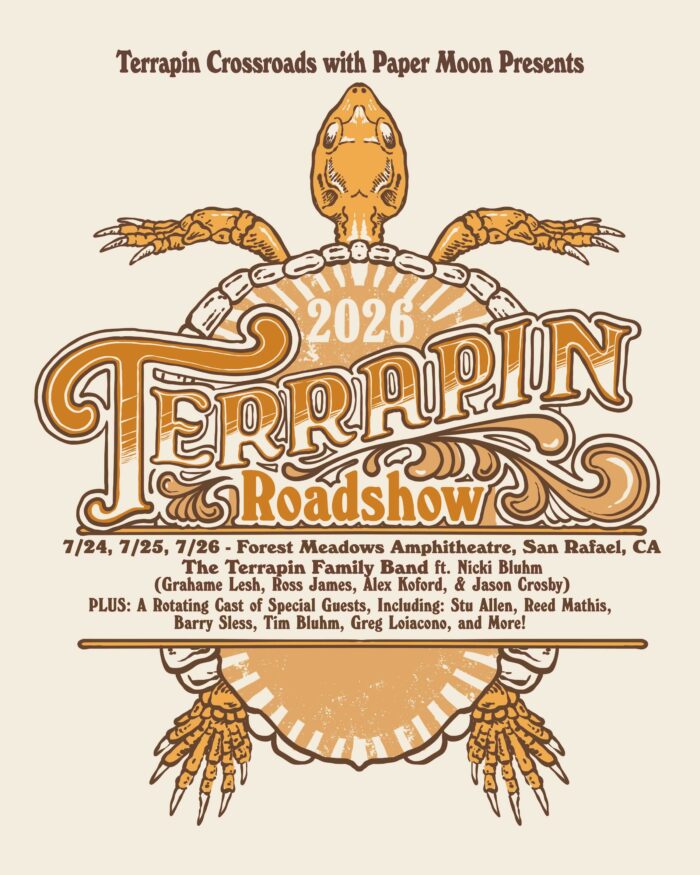 Grahame Lesh, Jason Crosby, Nicki Bluhm, Tim Bluhm, Barry Sless, Stu Allen, Reed Mathis and More Set For San Rafael Terrapin Roadshow Stop