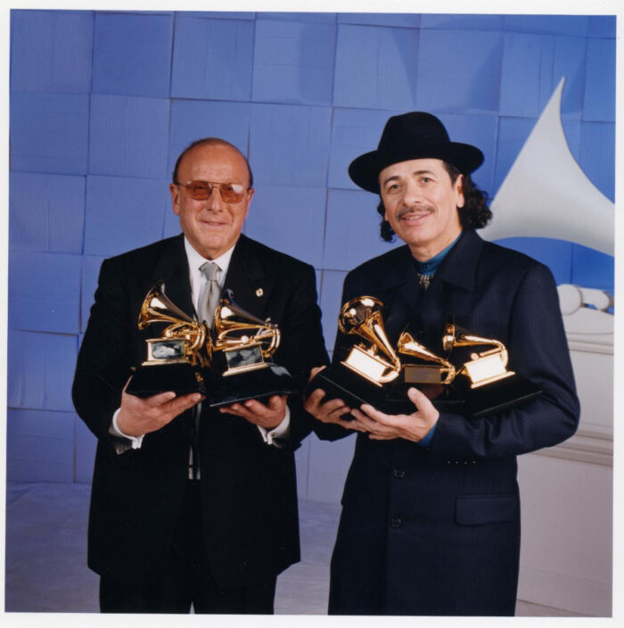 Carlos Santana Remembers Clive Davis
